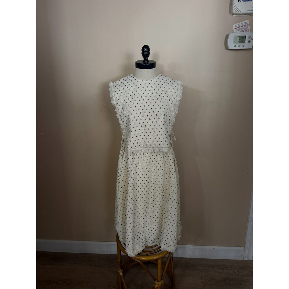 Womans vinatge floral vest top/skirt set